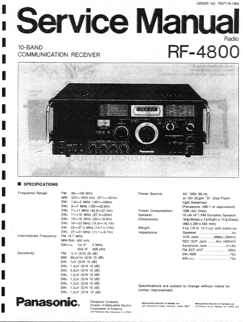 panasonic_rf-4800_portable_radio_sm.pdf_第1页