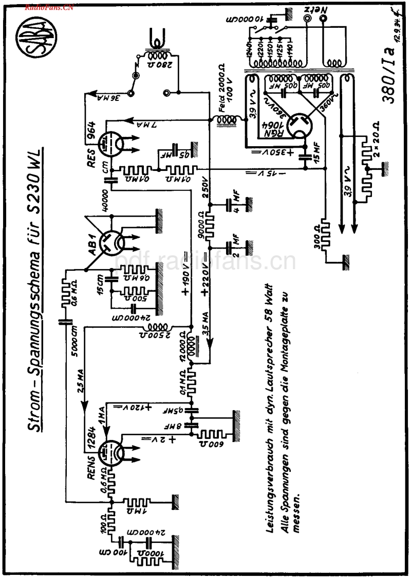 Saba_230WL-电路原理图.pdf_第3页