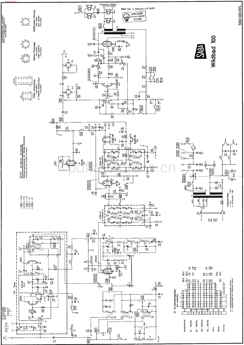 Saba_Wildbad100-电路原理图.pdf_第1页