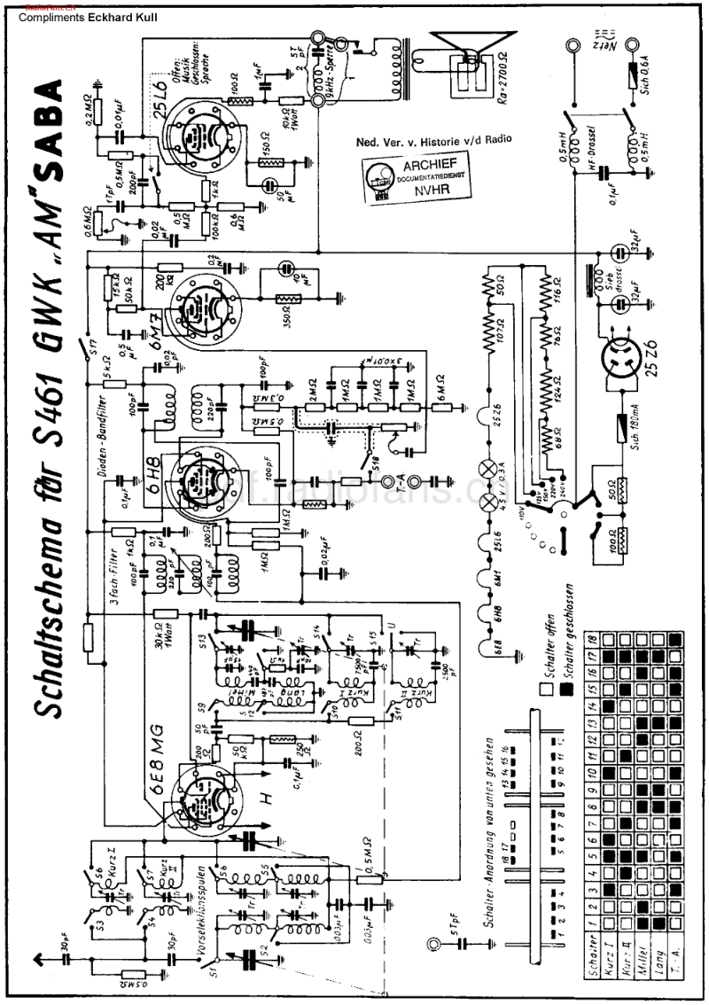 Saba_461GWK-AM-电路原理图.pdf_第1页