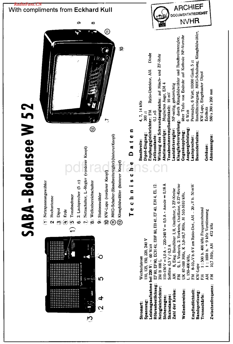 Saba_BodenseeW52-电路原理图.pdf_第1页