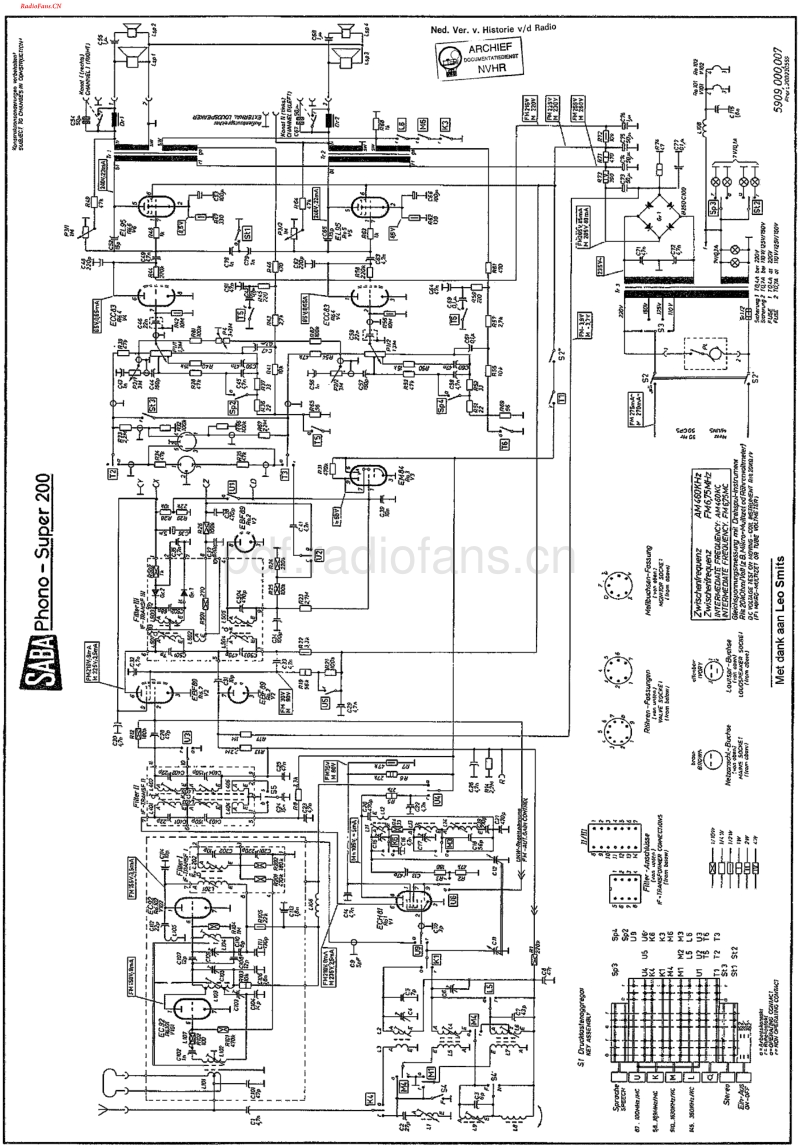 Saba_200PhonoSuper-电路原理图.pdf_第1页