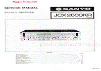 Sanyo JCX-2600kr-电路原理图.pdf