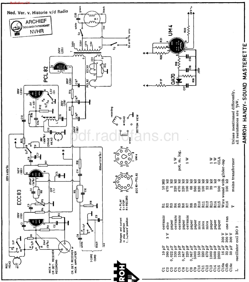 Amroh_Masterette维修手册 电路原理图.pdf_第1页