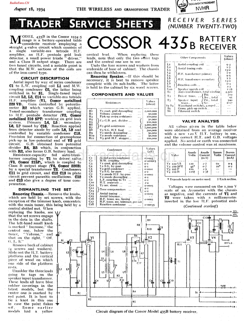 COSSOR-Cossor_435B电路原理图.pdf_第1页
