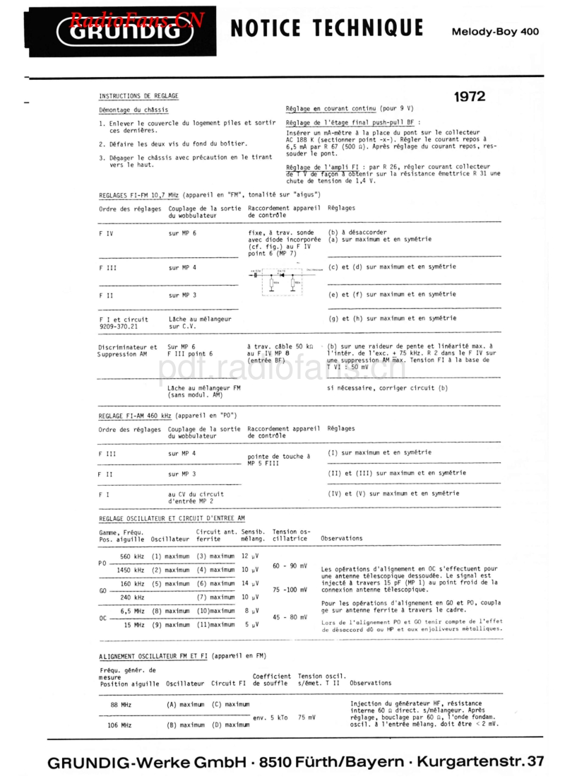 grundig_melody_boy_400_service_manual  电路原理图.pdf_第1页