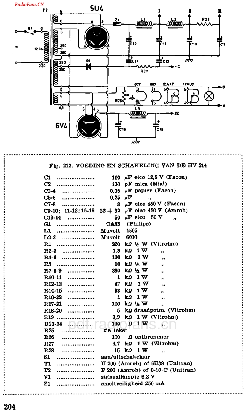 Amroh_HV214维修手册 电路原理图.pdf_第3页