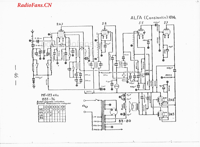Alfa-1016维修手册 电路图.pdf_第1页