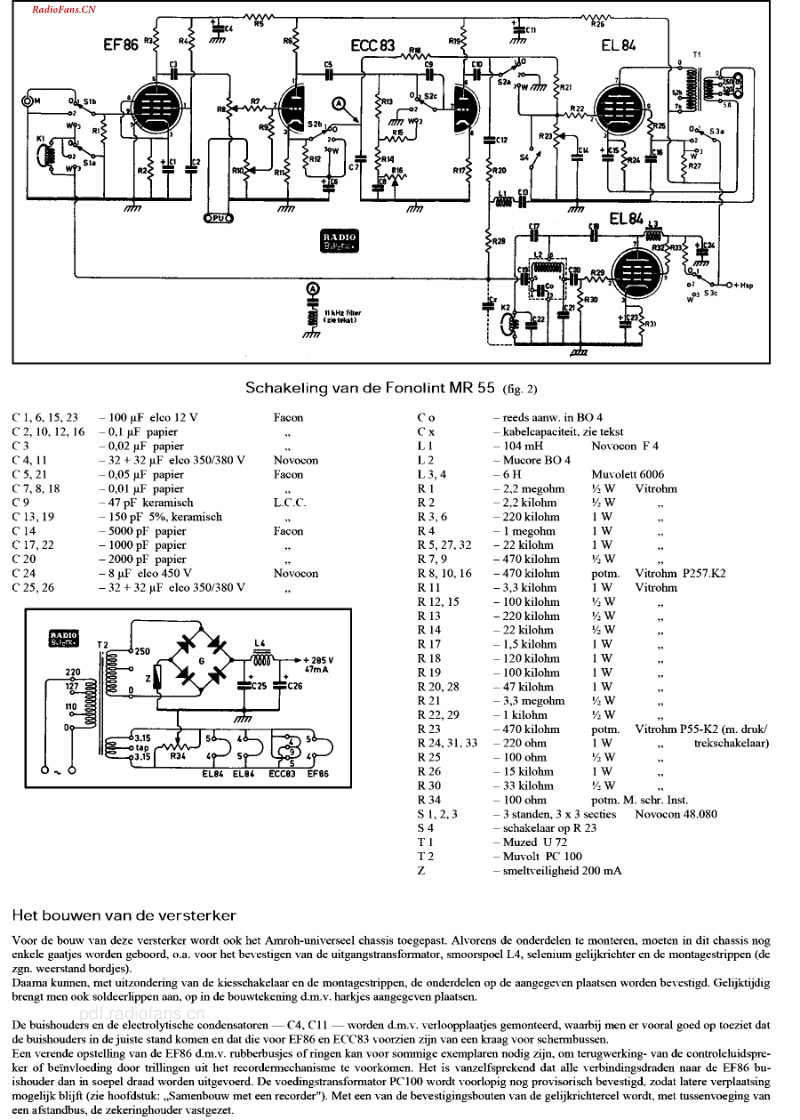 Amroh_Fonolint55维修手册 电路原理图.pdf_第3页