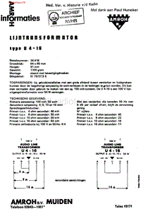 Amroh_U4-16维修手册 电路原理图.pdf