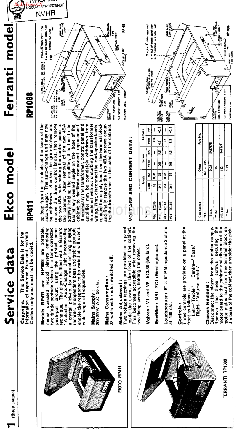 Ekco_RP411电路原理图.pdf_第1页