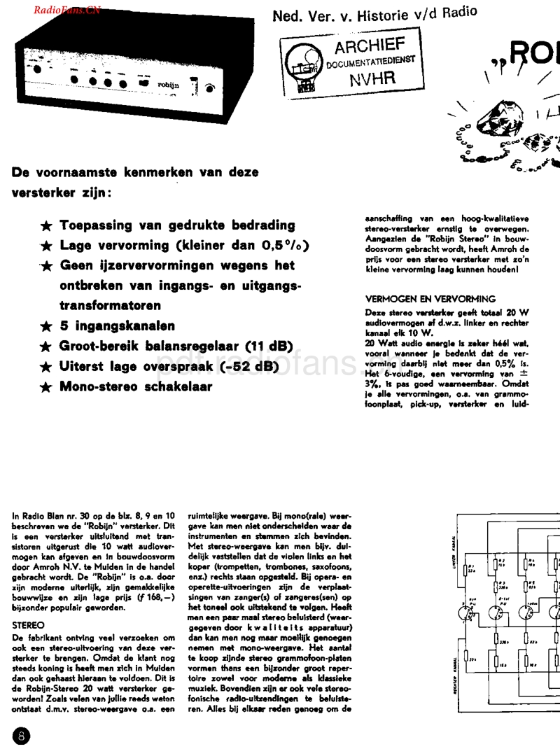 Amroh_RobijnStereo维修手册 电路原理图.pdf_第1页