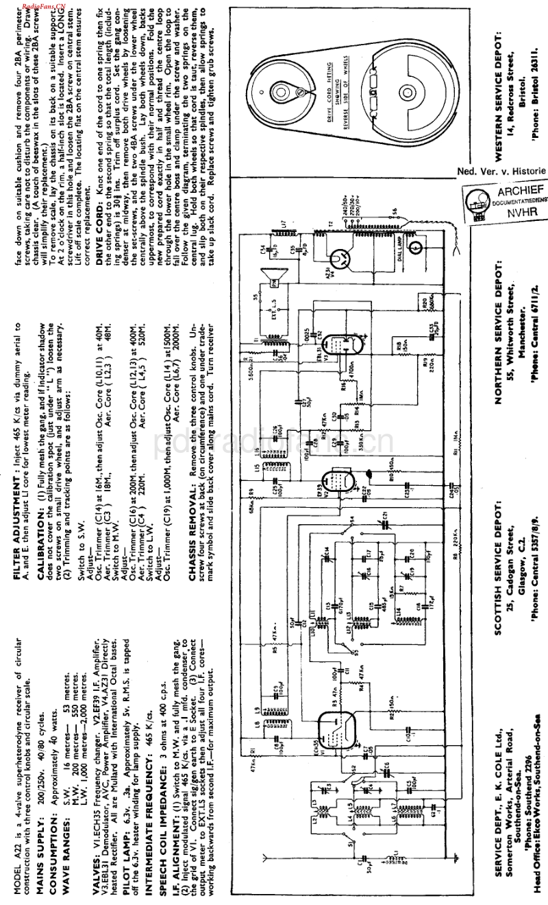 Ekco_A22电路原理图.pdf_第1页