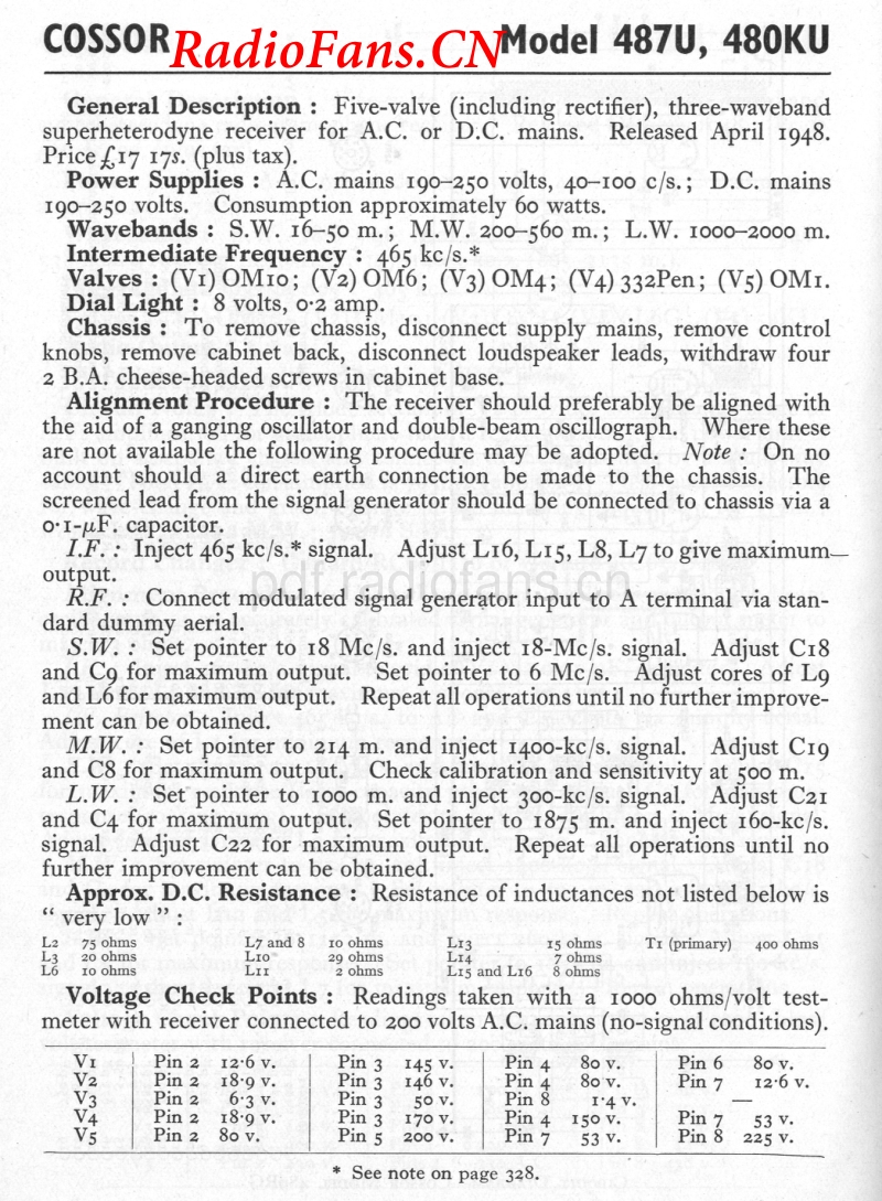 COSSOR-480KU电路原理图.pdf_第1页