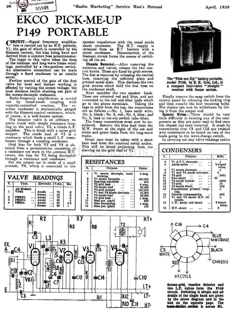 Ekco_P149电路原理图.pdf_第1页