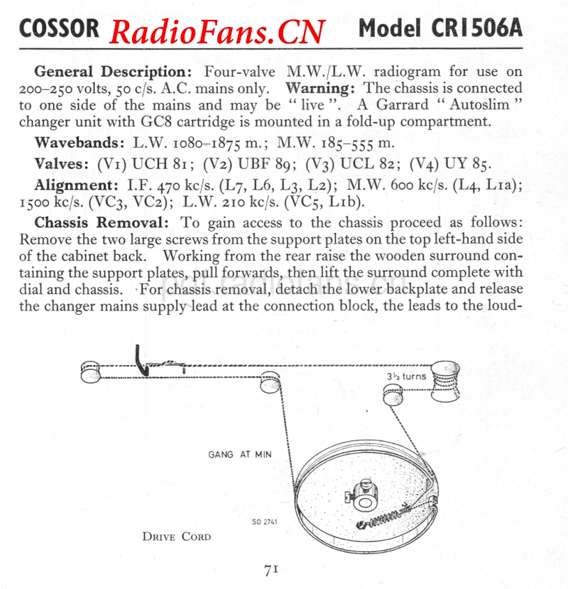 COSSOR-CR1506A电路原理图.pdf_第1页