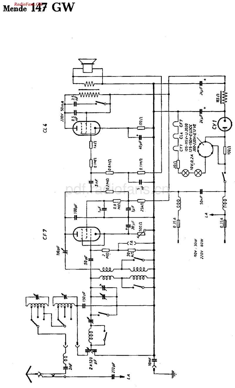 Mende_147GW-电路原理图.pdf_第1页