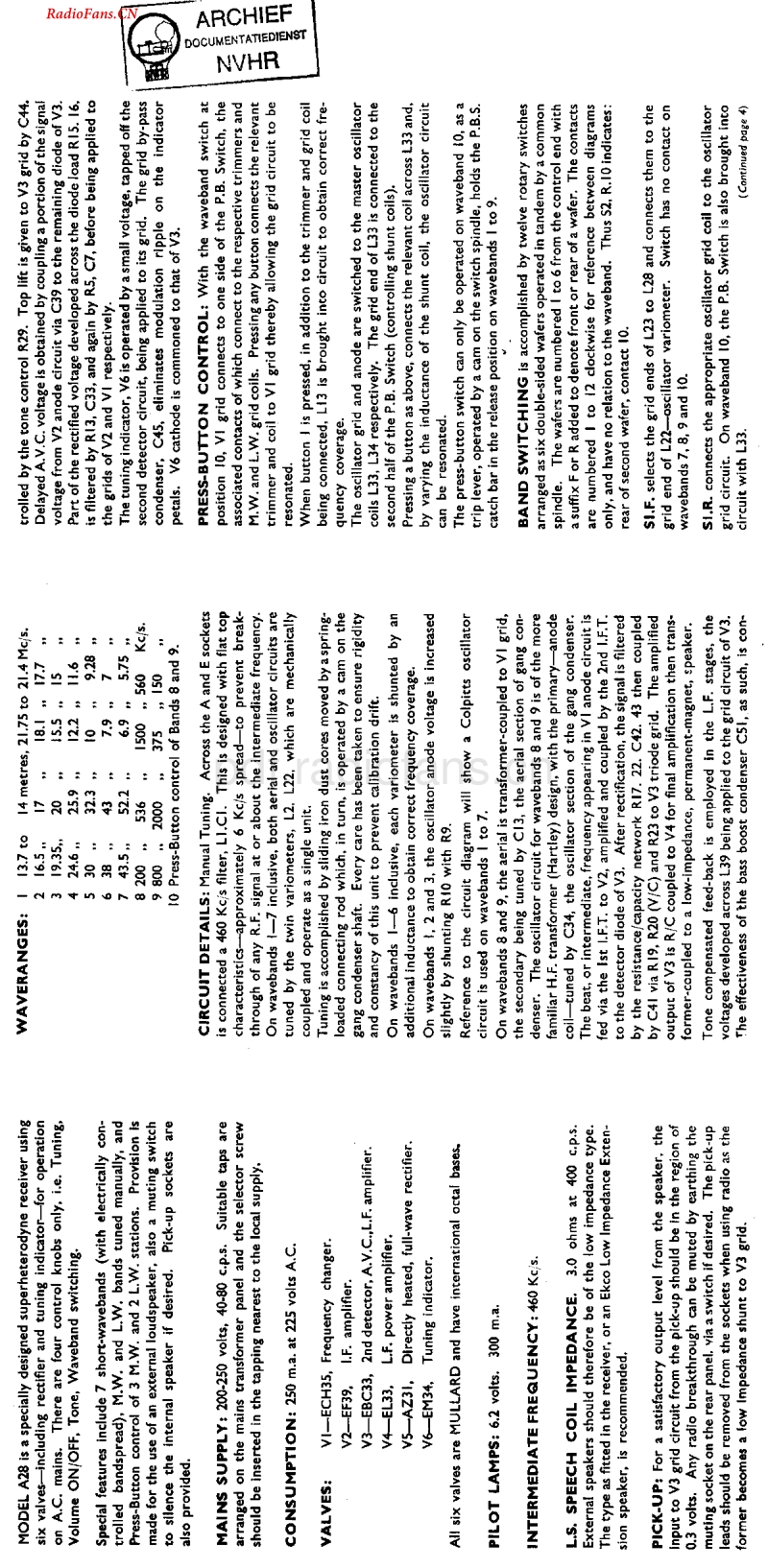 Ekco_A28电路原理图.pdf_第1页
