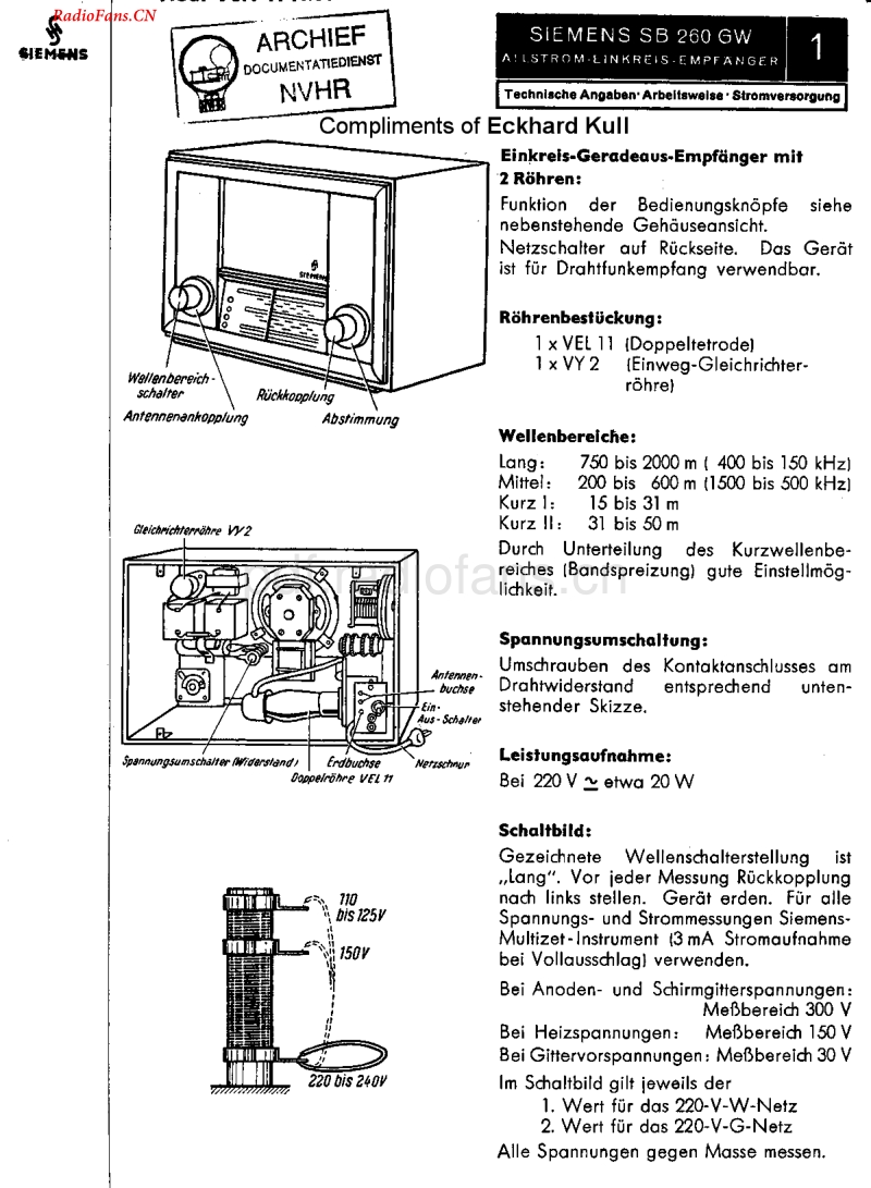 Siemens_SB260GW-电路原理图.pdf_第1页