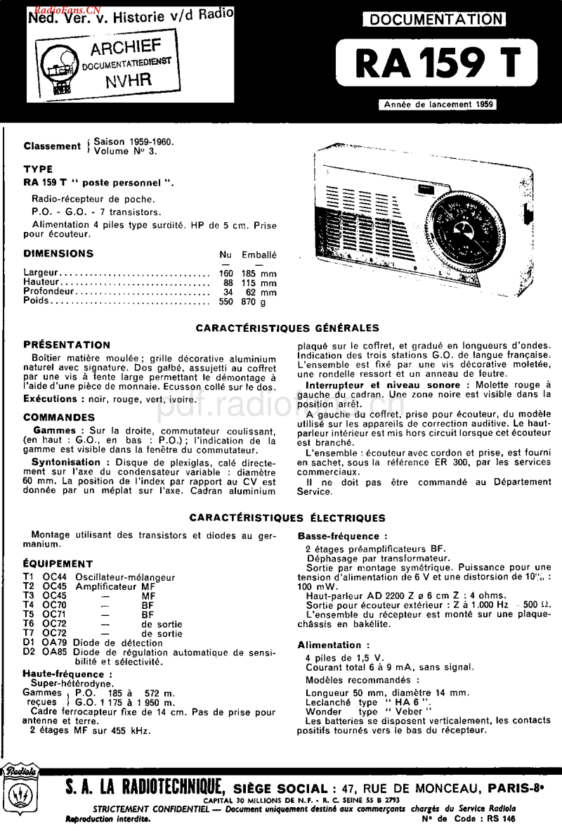 Radiola_RA159T-电路原理图.pdf_第1页