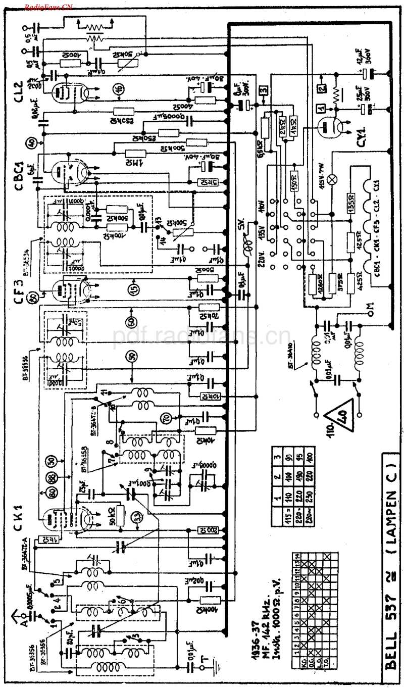 Radiobell_537U-电路原理与.pdf_第1页