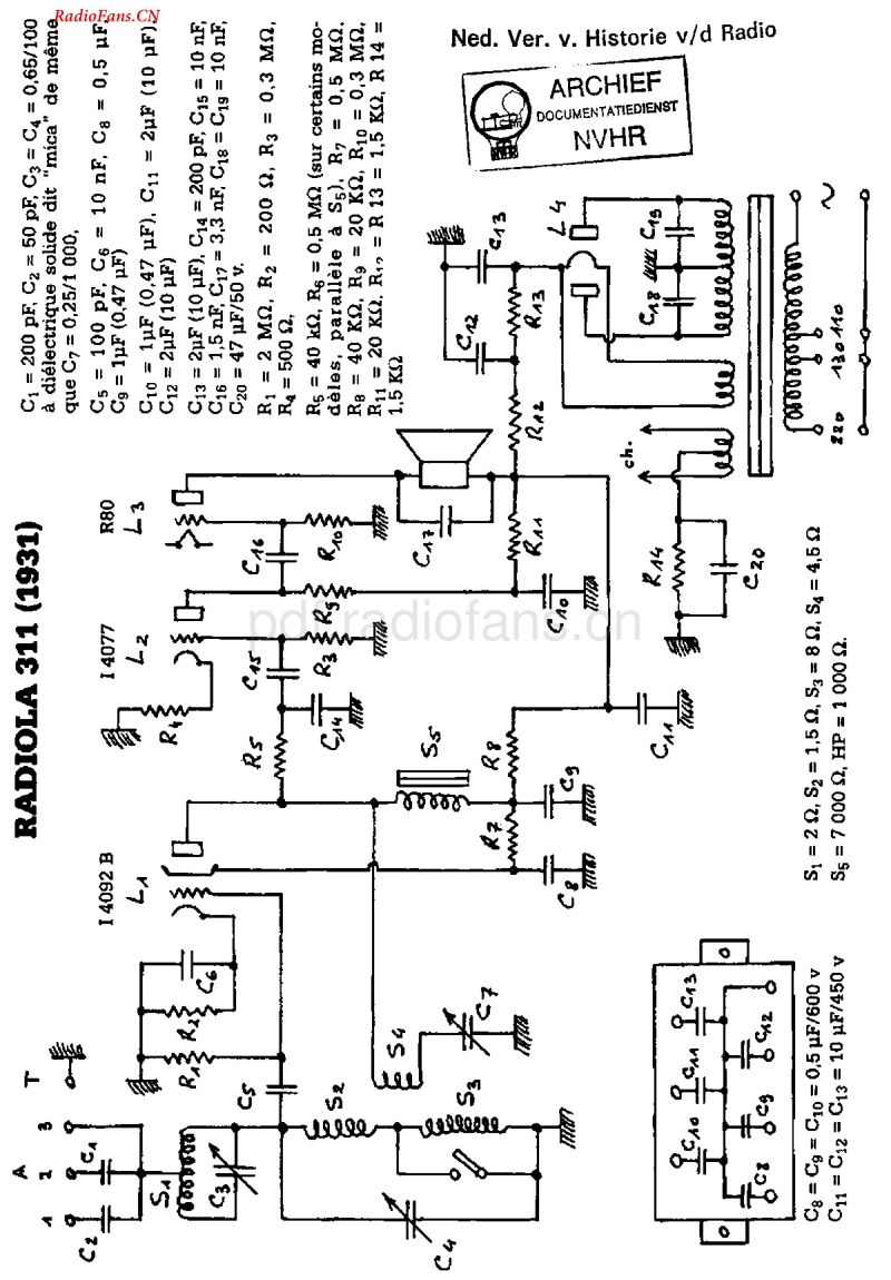 Radiola_311-电路原理图.pdf_第1页