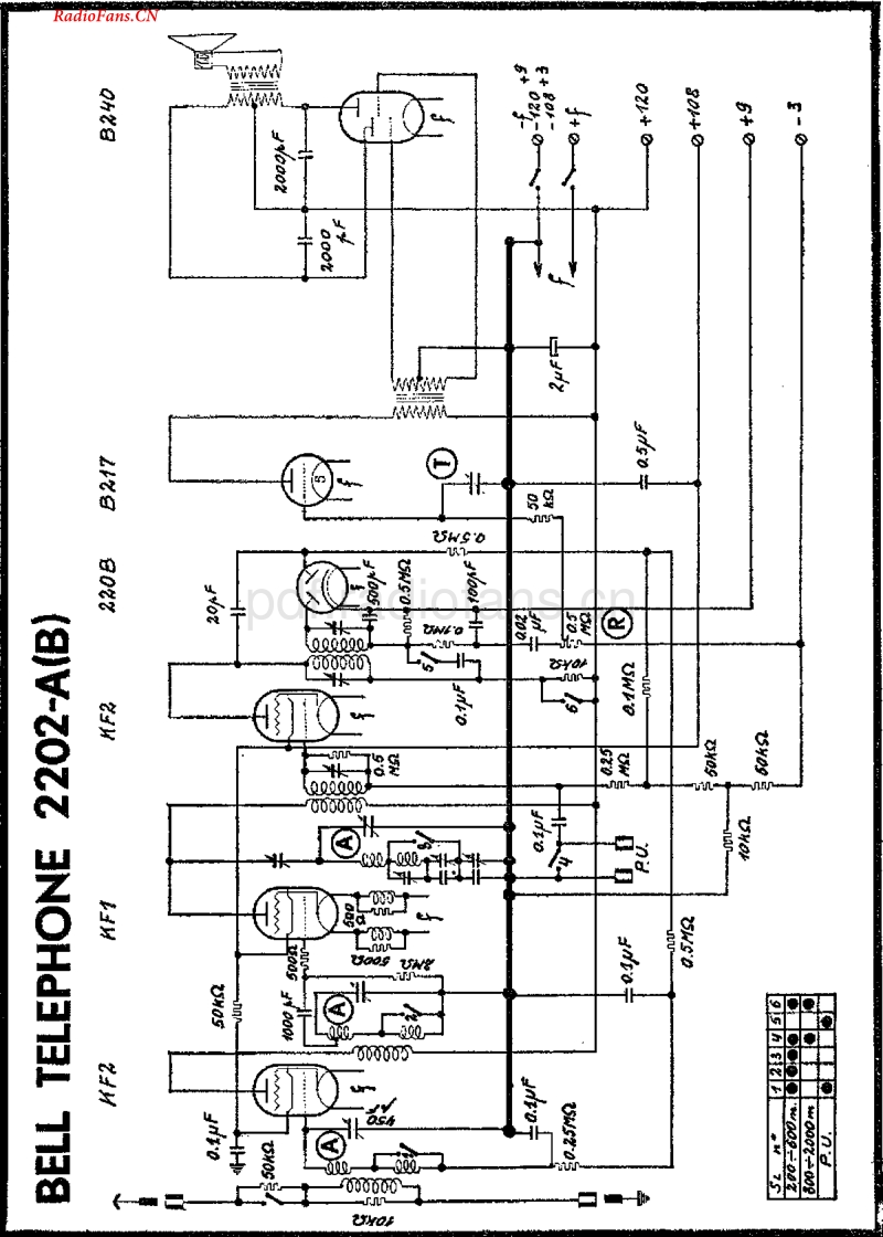 Radiobell_2202A-电路原理与.pdf_第1页