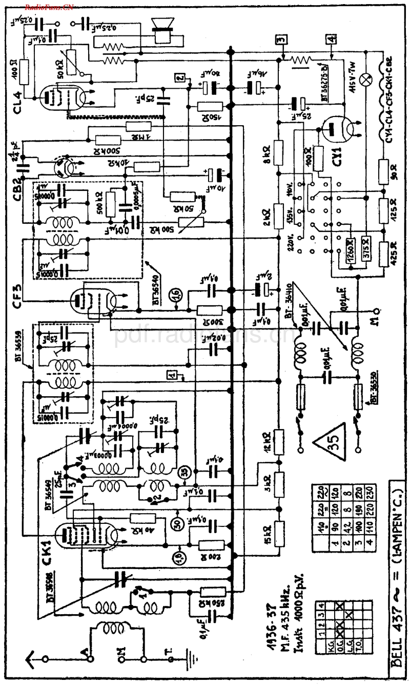 Radiobell_437U-电路原理与.pdf_第1页