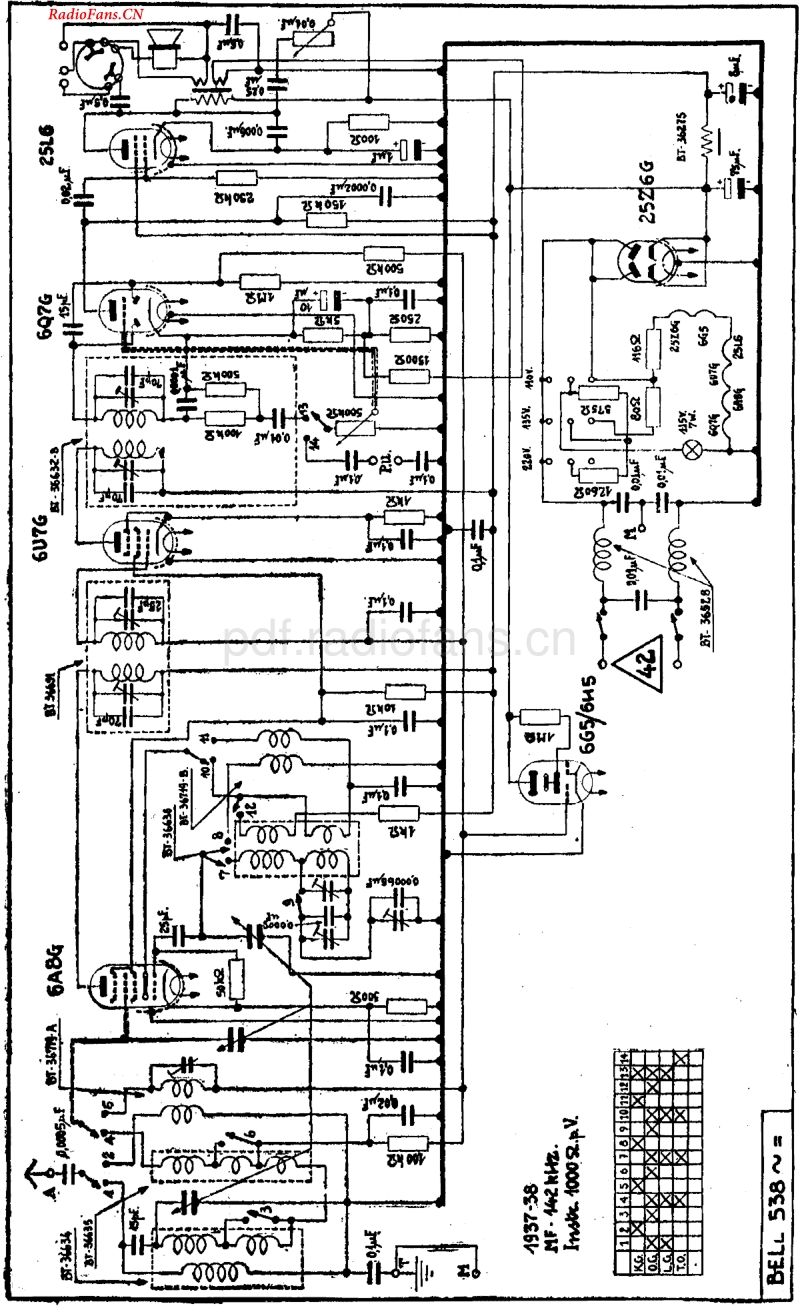 Radiobell_538U-电路原理与.pdf_第1页