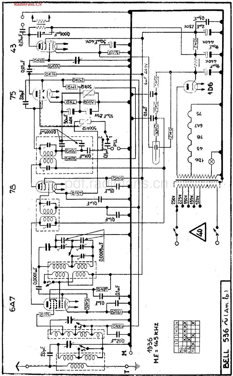 Radiobell_536A-电路原理与.pdf_第1页