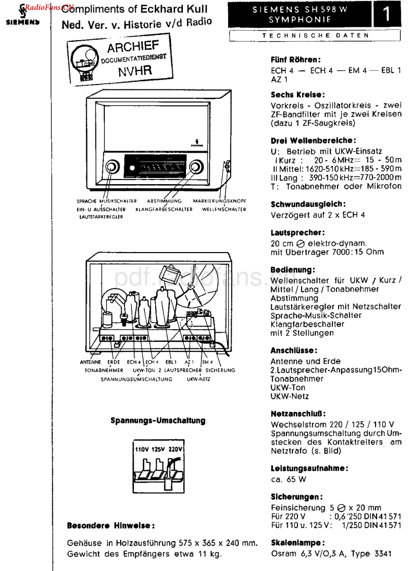 Siemens_SH598W-电路原理图.pdf_第1页
