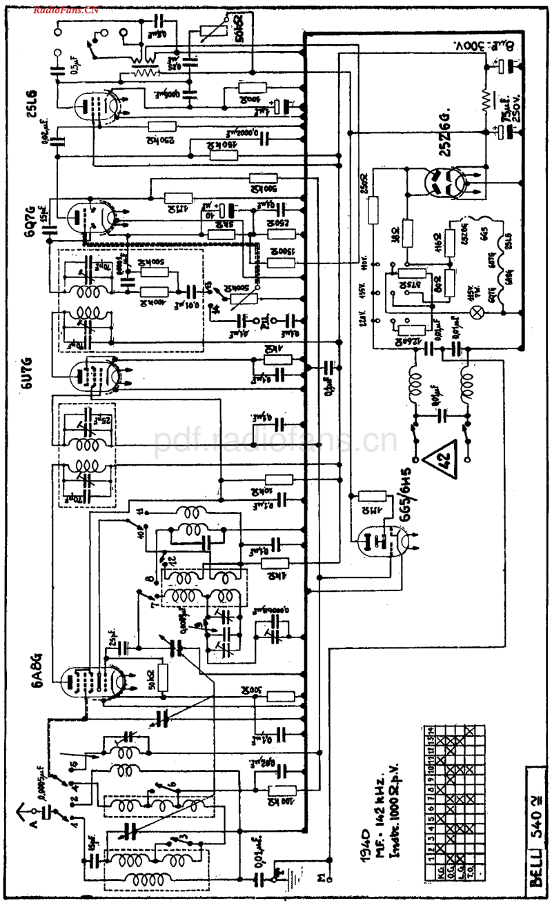 Radiobell_540U-电路原理与.pdf_第1页