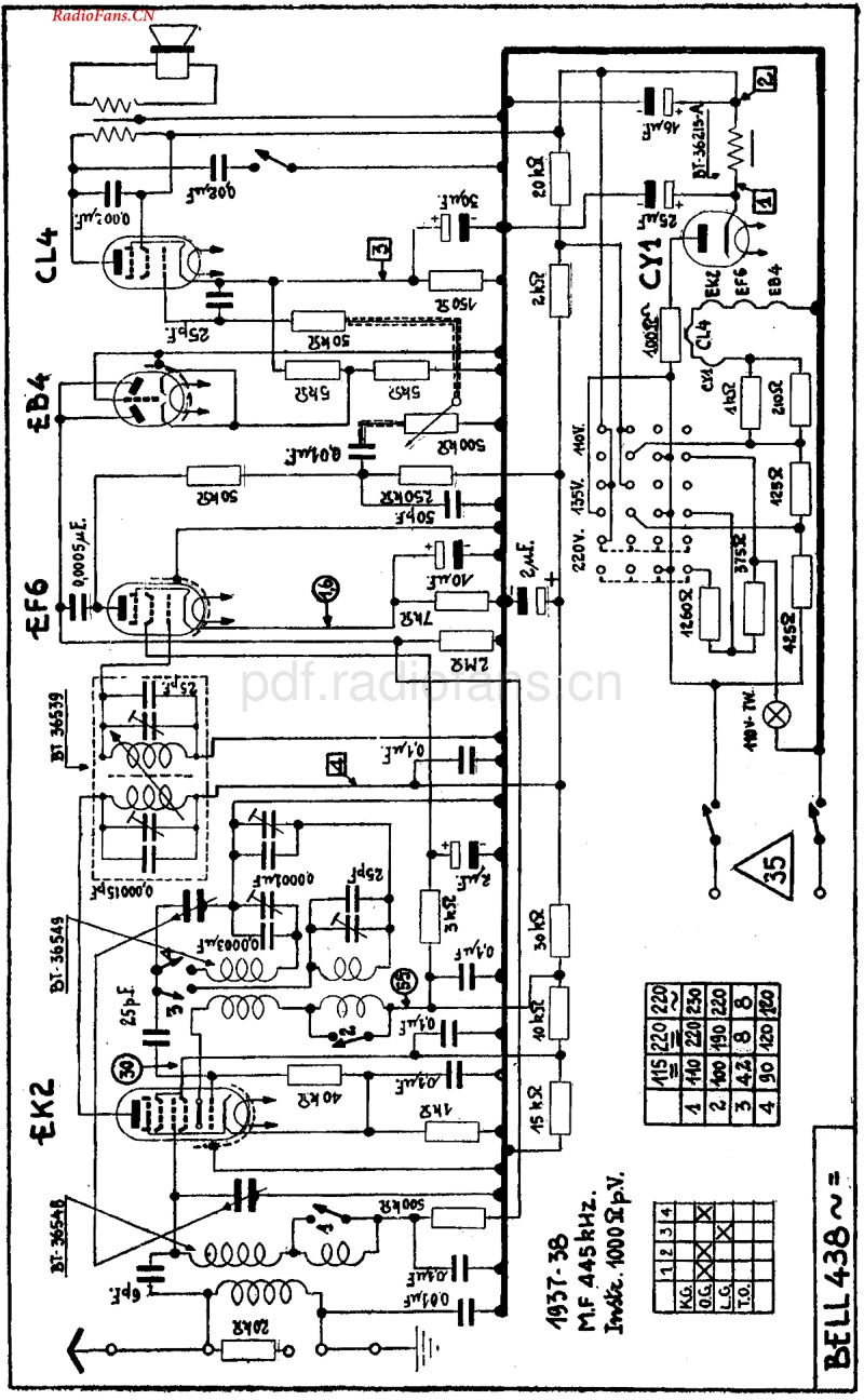 Radiobell_438U-电路原理与.pdf_第1页