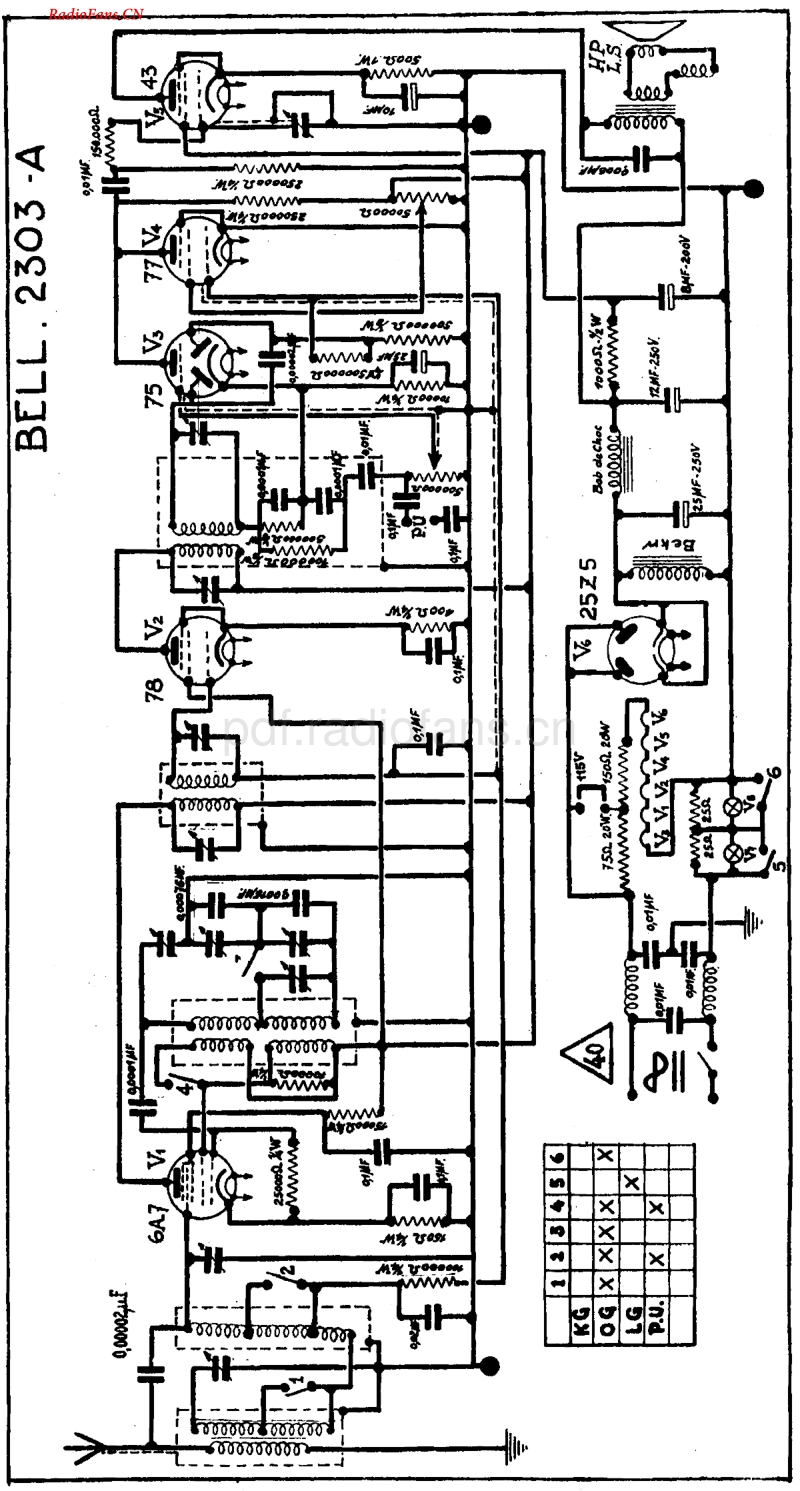 Radiobell_2303A-电路原理与.pdf_第1页