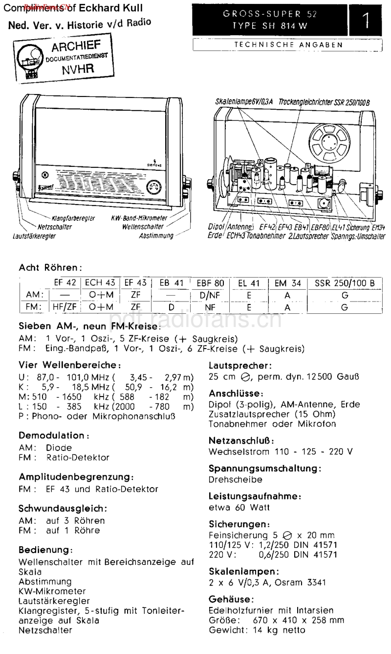 Siemens_SH814W-电路原理图.pdf_第1页