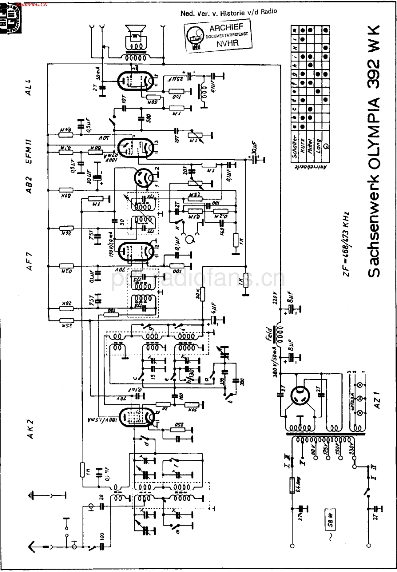 Sachsenwerk_392WK-电路原理图.pdf_第1页