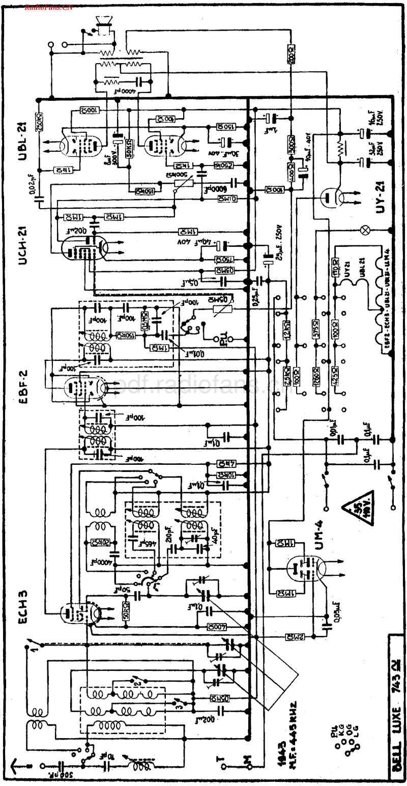 Radiobell_743U-电路原理与.pdf