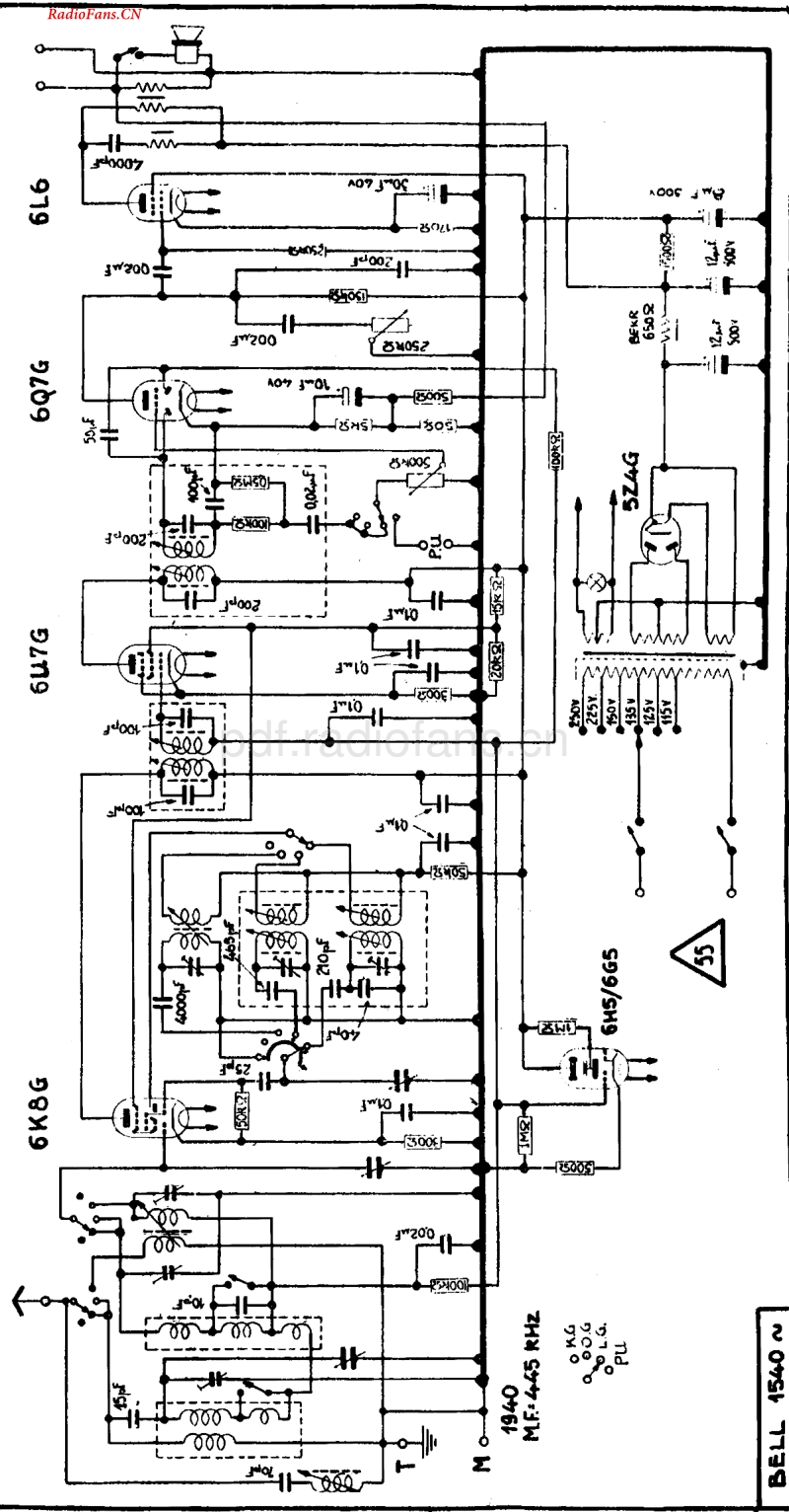 Radiobell_1540A-电路原理与.pdf