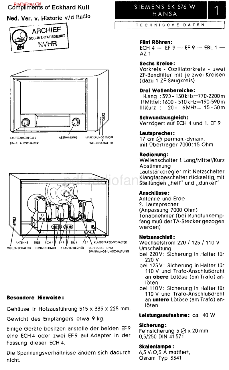 Siemens_SK576W-电路原理图.pdf_第1页