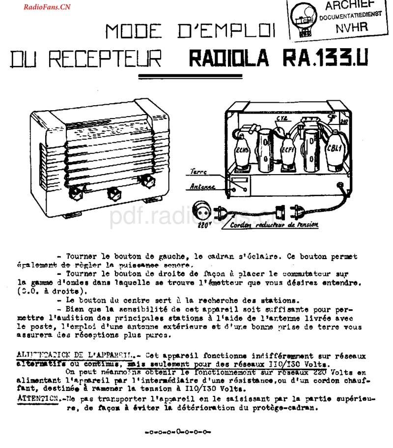 Radiola_RA133U_usr-电路原理图.pdf_第1页
