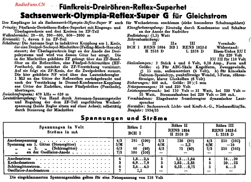 Sachsenwerk_OlympiaReflexSuperG-电路原理图.pdf_第2页