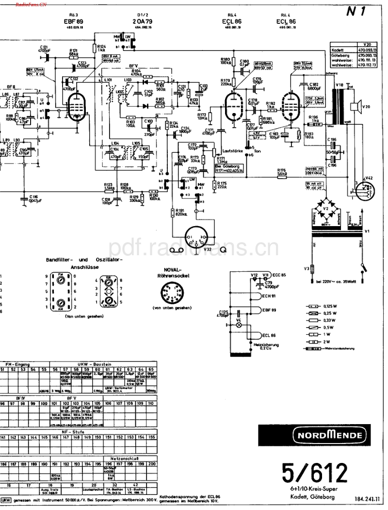 Nordmende_5-612-电路原理图.pdf_第2页