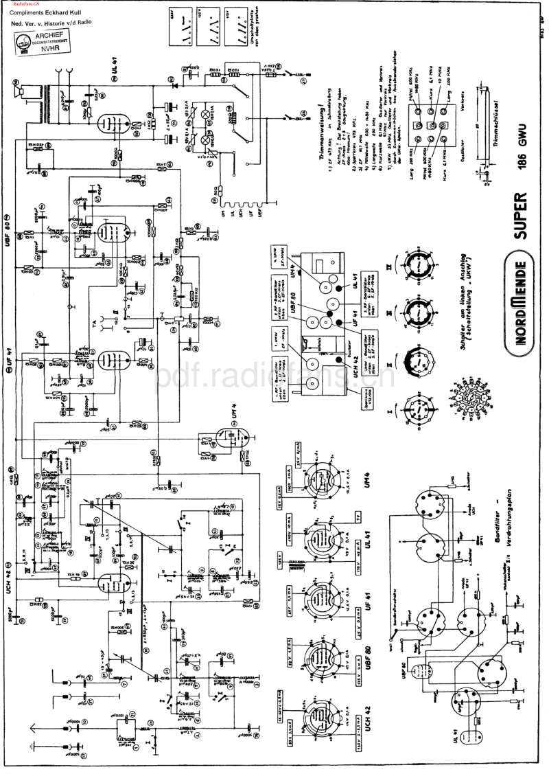 Nordmende_186GWU-电路原理图.pdf_第1页