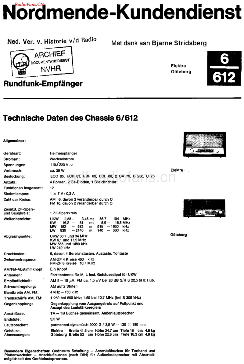 Nordmende_6-612-电路原理图.pdf_第1页