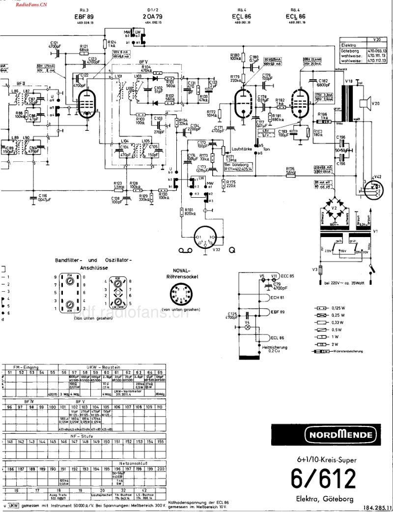 Nordmende_6-612-电路原理图.pdf_第3页