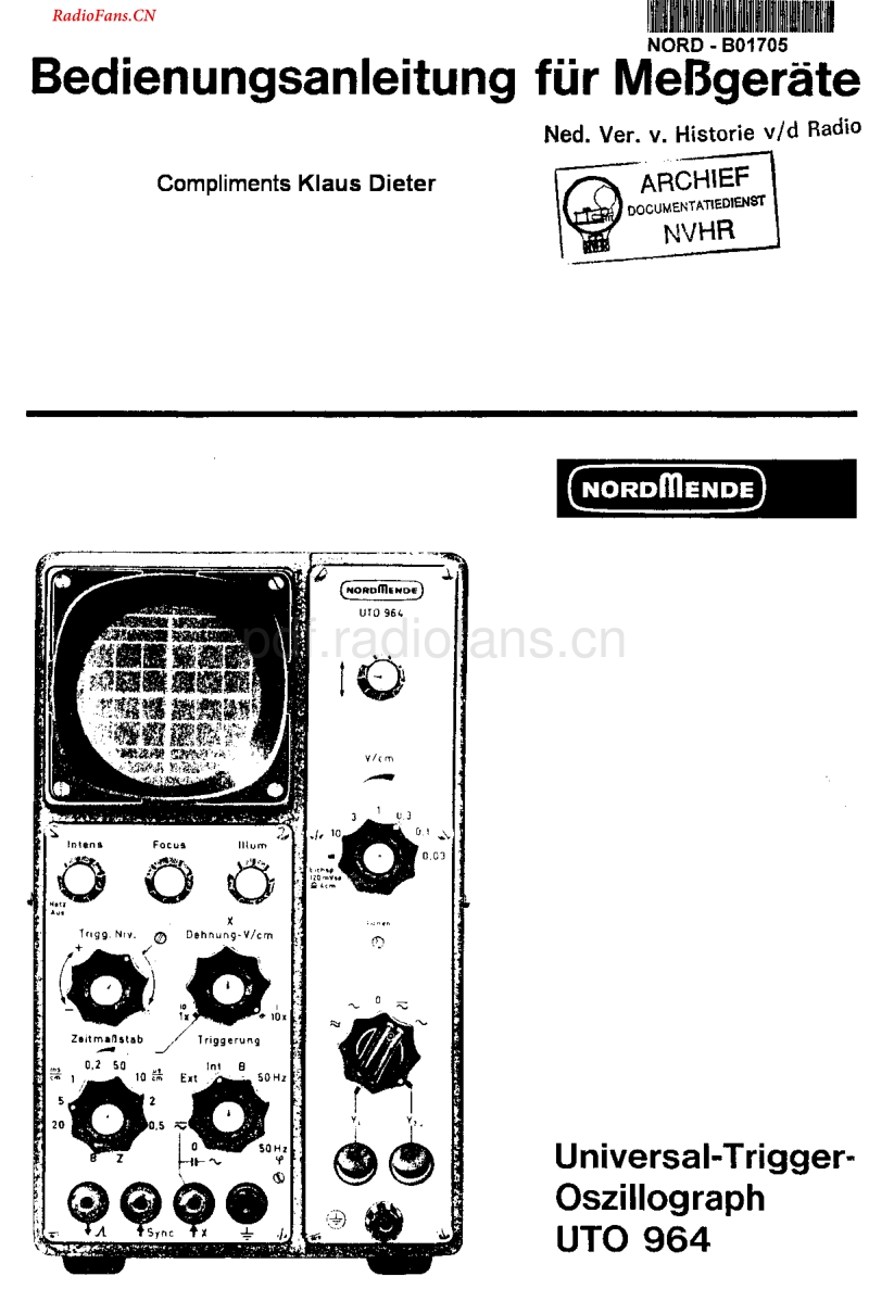 Nordmende_UTO964-电路原理图.pdf_第1页
