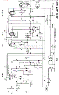AEG_421GW-电路原理图.pdf