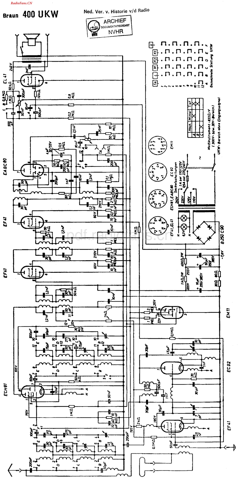 Braun_400UKW-电路原理图.pdf_第1页