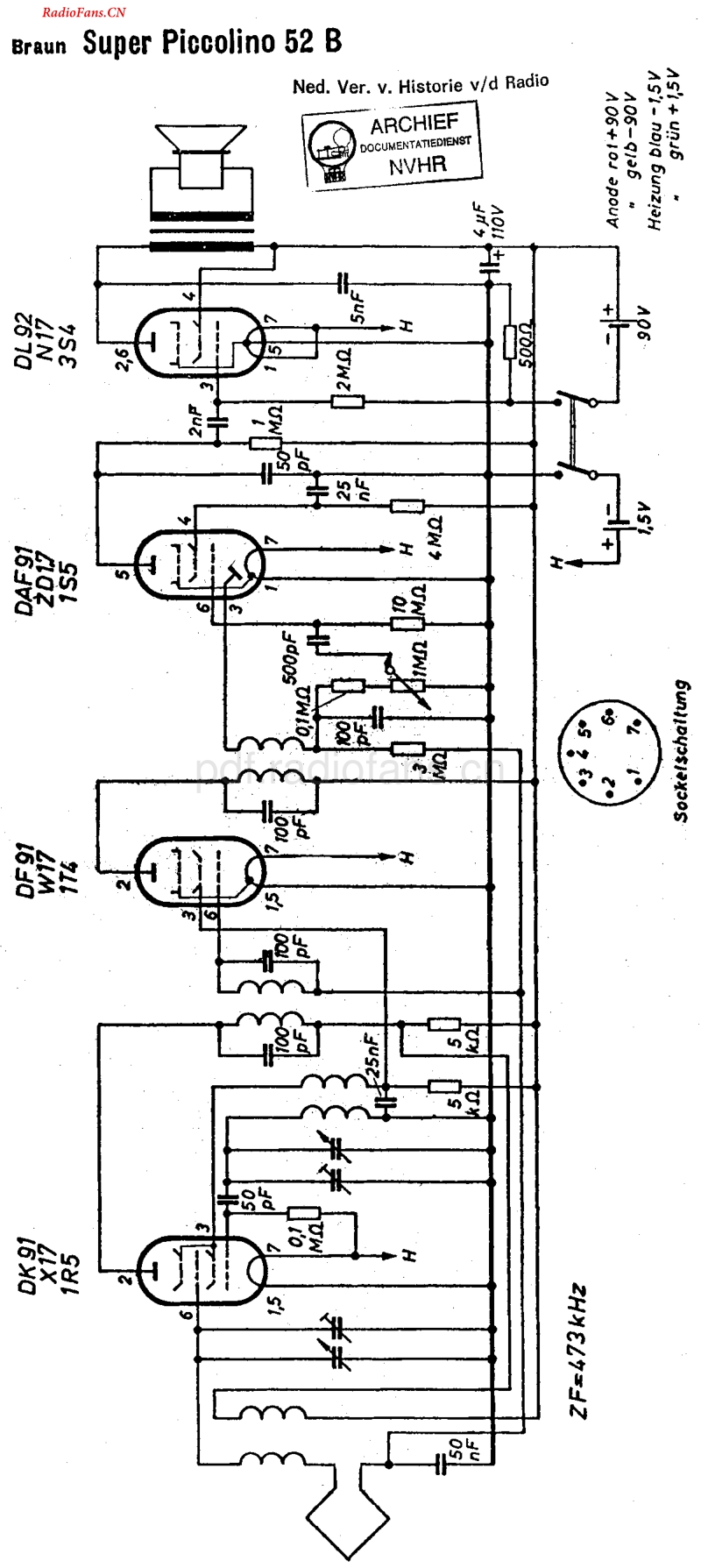 Braun_Piccolino52B-电路原理图.pdf_第1页