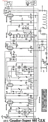 AEG_605GLK-电路原理图.pdf